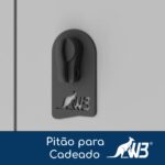 Roupeiro LOCKER de Aço c/ 06 PORTAS GRANDES – 1,90×0,96×0,40m – CZ/CZ – W3 – 11014 MÓVEIS JINFLEX Roupeiro de Aço 7