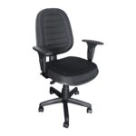 Cadeira Diretorzinha Back System Costurado C/ Braços Reguláveis – Cor Preto 32996 MÓVEIS JINFLEX Diretorzinha 8