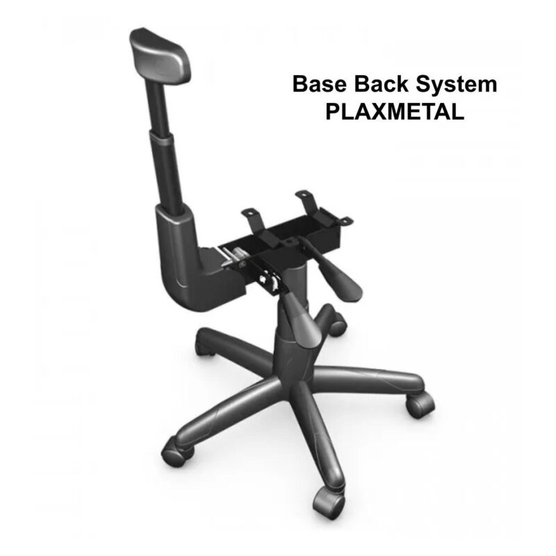 Base Giratória BACK SYSTEM – Cor Preta – PMD – 42112 MÓVEIS JINFLEX Bases Giratória 2