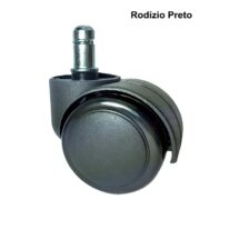 Rodízios para Cadeira – Preto – 87704 MÓVEIS JINFLEX Acessórios para Cadeiras