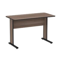 Mesa Escritório 0,90×0,60m – Cor Walnut 44094 MÓVEIS JINFLEX JOB 15 mm