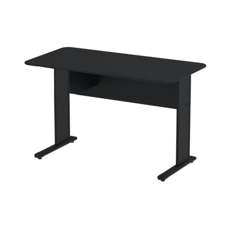 Mesa Escritório 1,20×0,60m c/ Gavetas – Cor Preto – 44090 MÓVEIS JINFLEX JOB 15 mm 5