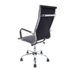 Cadeira Presidente Charles Eames Esteirinha – COR PRETA – 32997 MÓVEIS JINFLEX Presidente 9