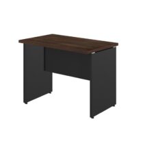 Mesa Escritório 1,20×0,60m – S/ Gavetas MARSALA / PRETO – 23470 MÓVEIS JINFLEX Linha 30 mm