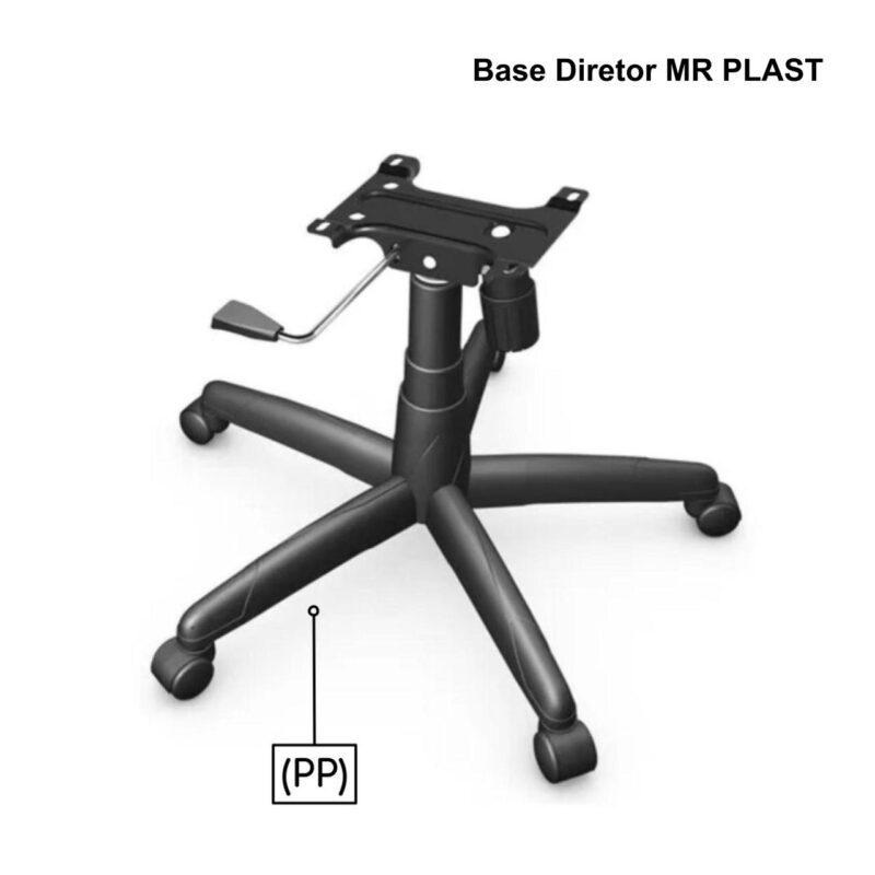 Base Giratória Dir/Pres Relax com ARANHA PP – 99920 MÓVEIS JINFLEX Bases Giratória 2