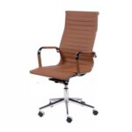 Cadeira Charles Eames Esteirinha – CARAMELO – 32885 MÓVEIS JINFLEX Presidente 8