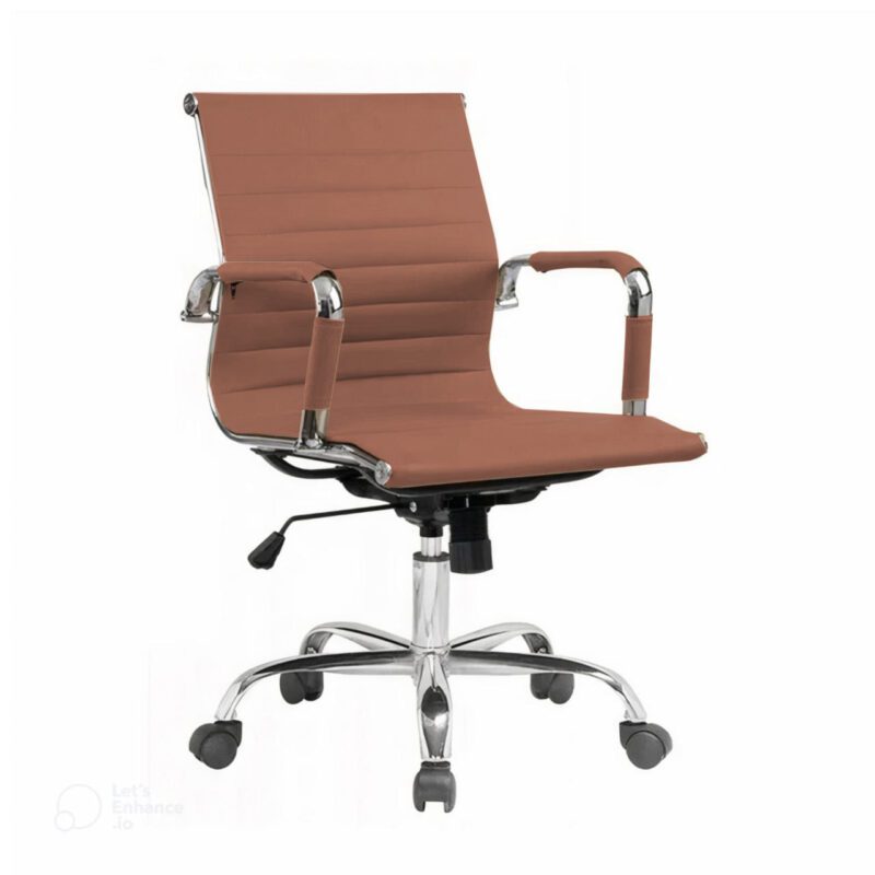 Cadeira DIRETOR Charles Eames Esteirinha – CARAMELO – 32883 MÓVEIS JINFLEX Diretor 2