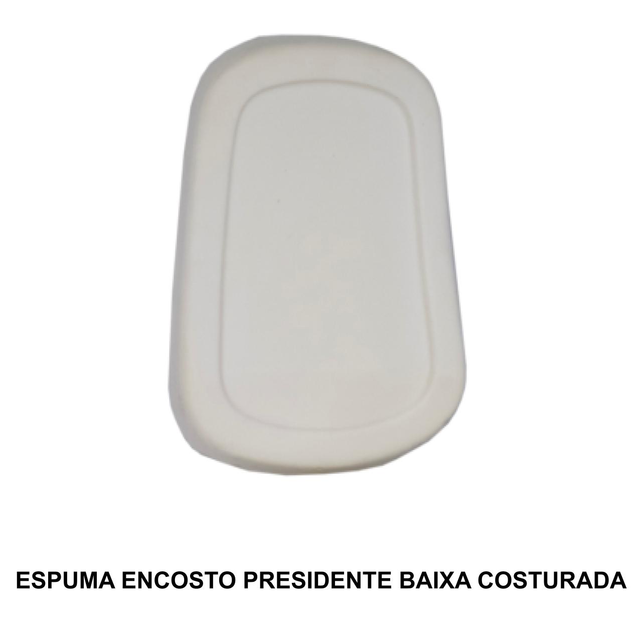 Espuma ENCOSTO Presidente BAIXA COSTURADA – 99209 MÓVEIS JINFLEX Espuma para Cadeira de Escritório