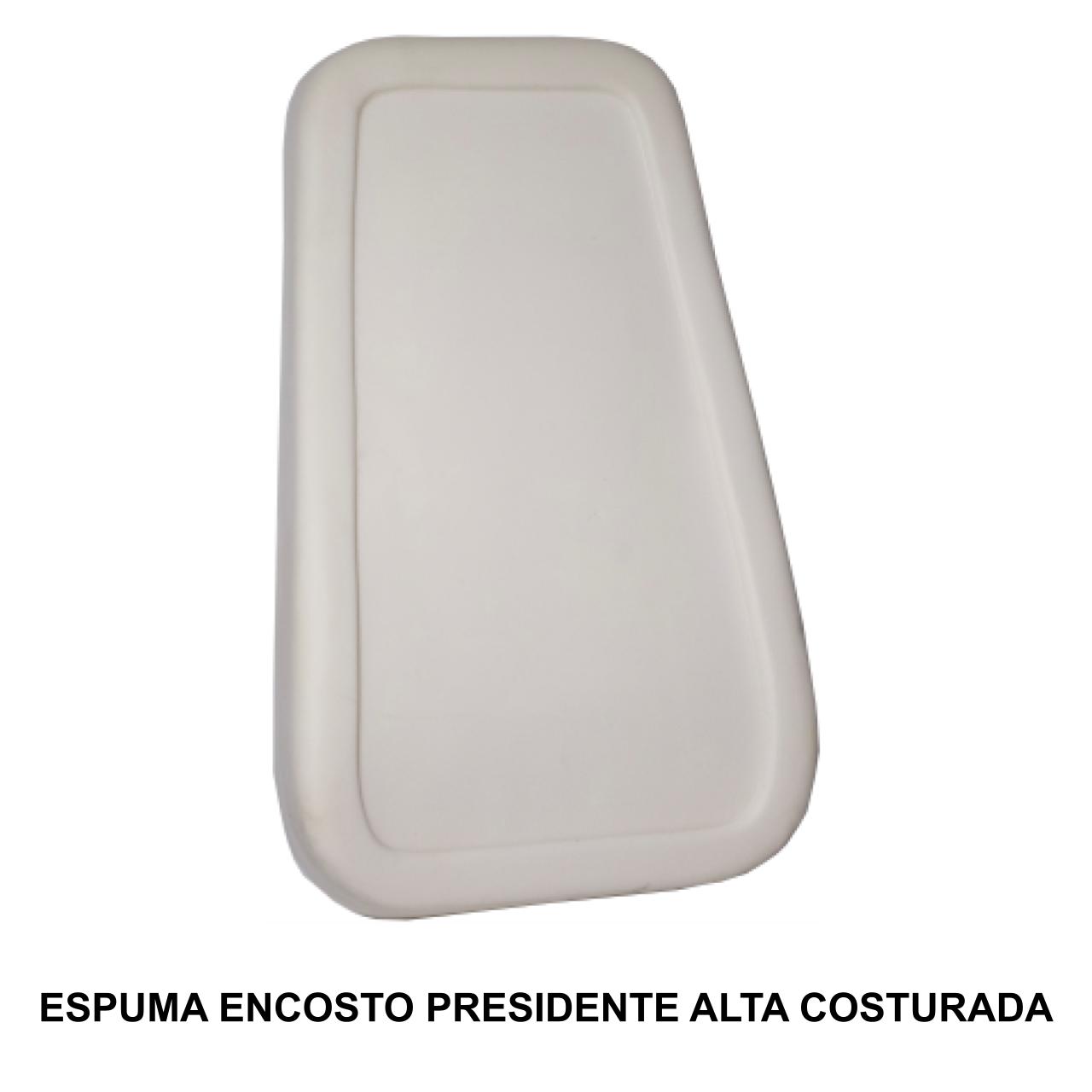 Espuma ENCOSTO Presidente ALTA COSTURADA – 99208 MÓVEIS JINFLEX Espuma para Cadeira de Escritório