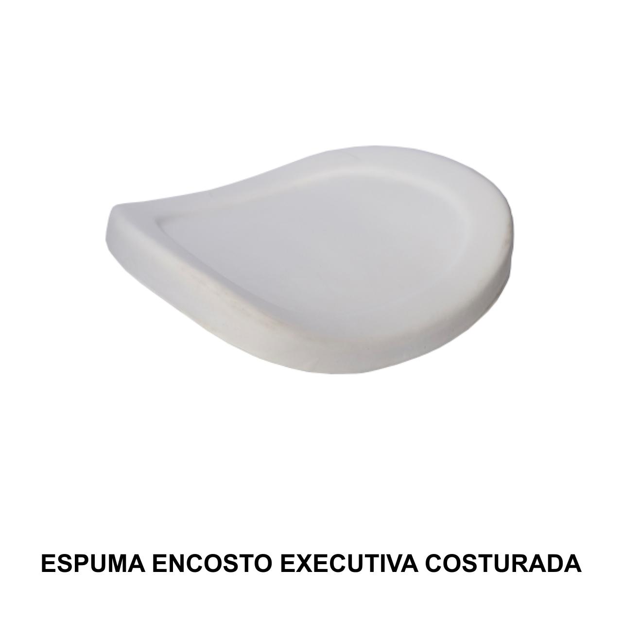 Espuma ENCOSTO Executiva COSTURADA- 99009 MÓVEIS JINFLEX Espuma para Cadeira de Escritório