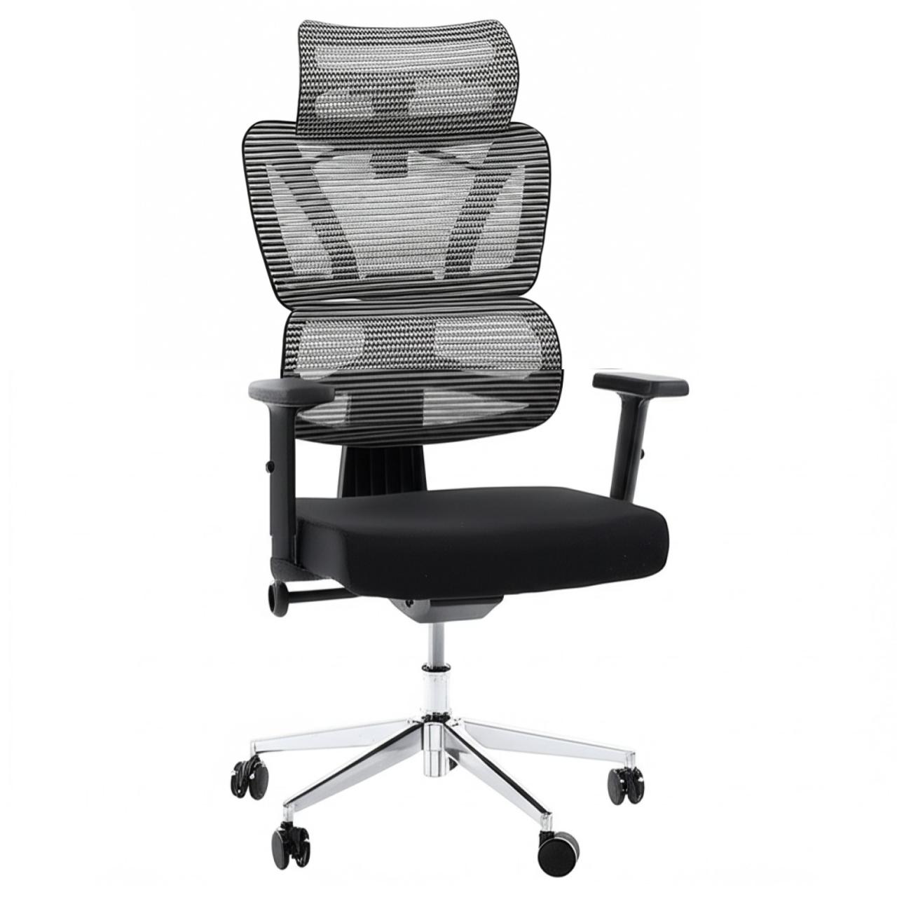 Cadeira de Escritório Presidente Tela ÉDON - Cor Preto - 30066